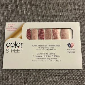 Color Street 100% Real Nail Polish Strips in Feeling Marble, Brand New